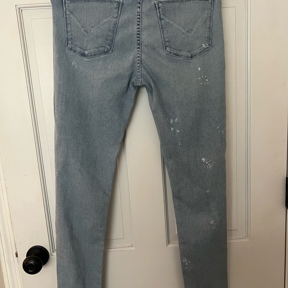 Hudson‎ Nico Midrise Diatressed Super Skinny Jeans in size 28 - Picture 8 of 9